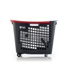 ShopRoll 55L Wheeled Basket in Antrachite